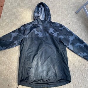 Under amour camo windbreaker